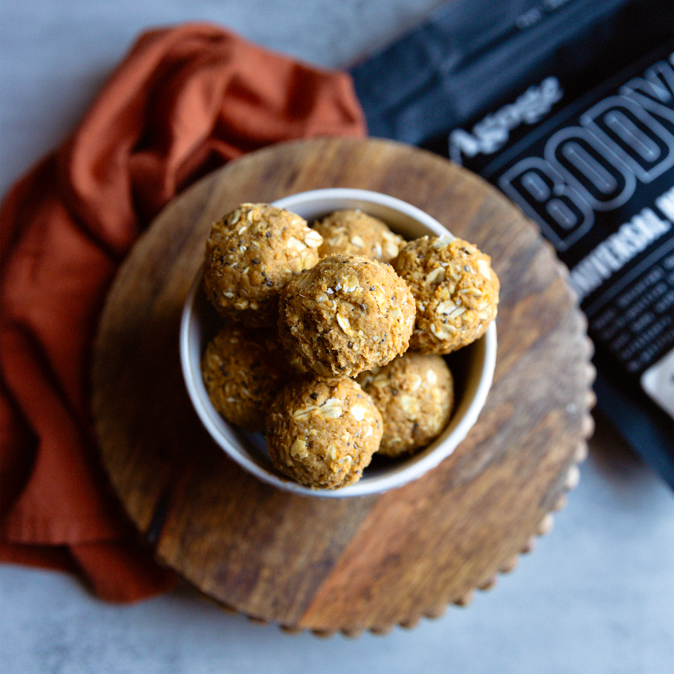 Pumpkin Protein Bites With Agoge® Protein (Kid Friendly)