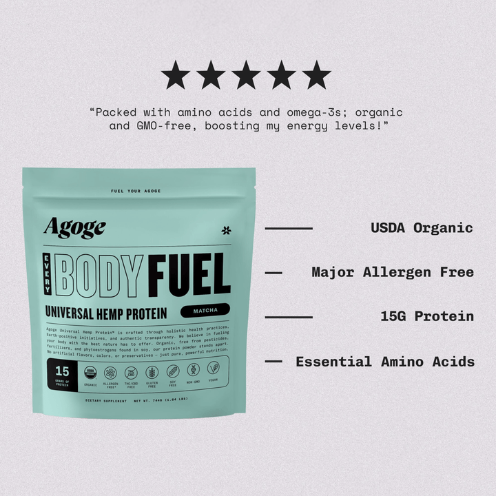 Agoge's Universal Hemp Protein (UHP)